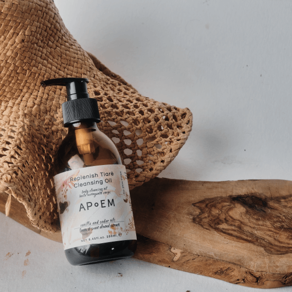 Regain Your Inner Peace with Our REPLENISH TIARÉ CLEANSING OIL - APoEM