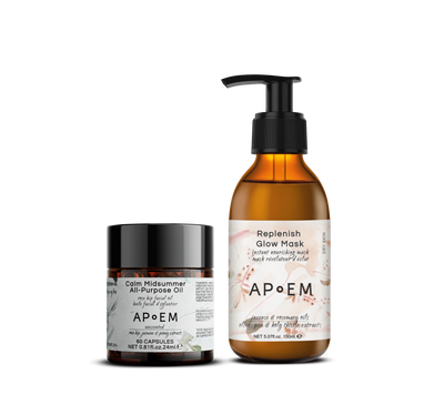 Renew Capsules × Replenish Glow Mask